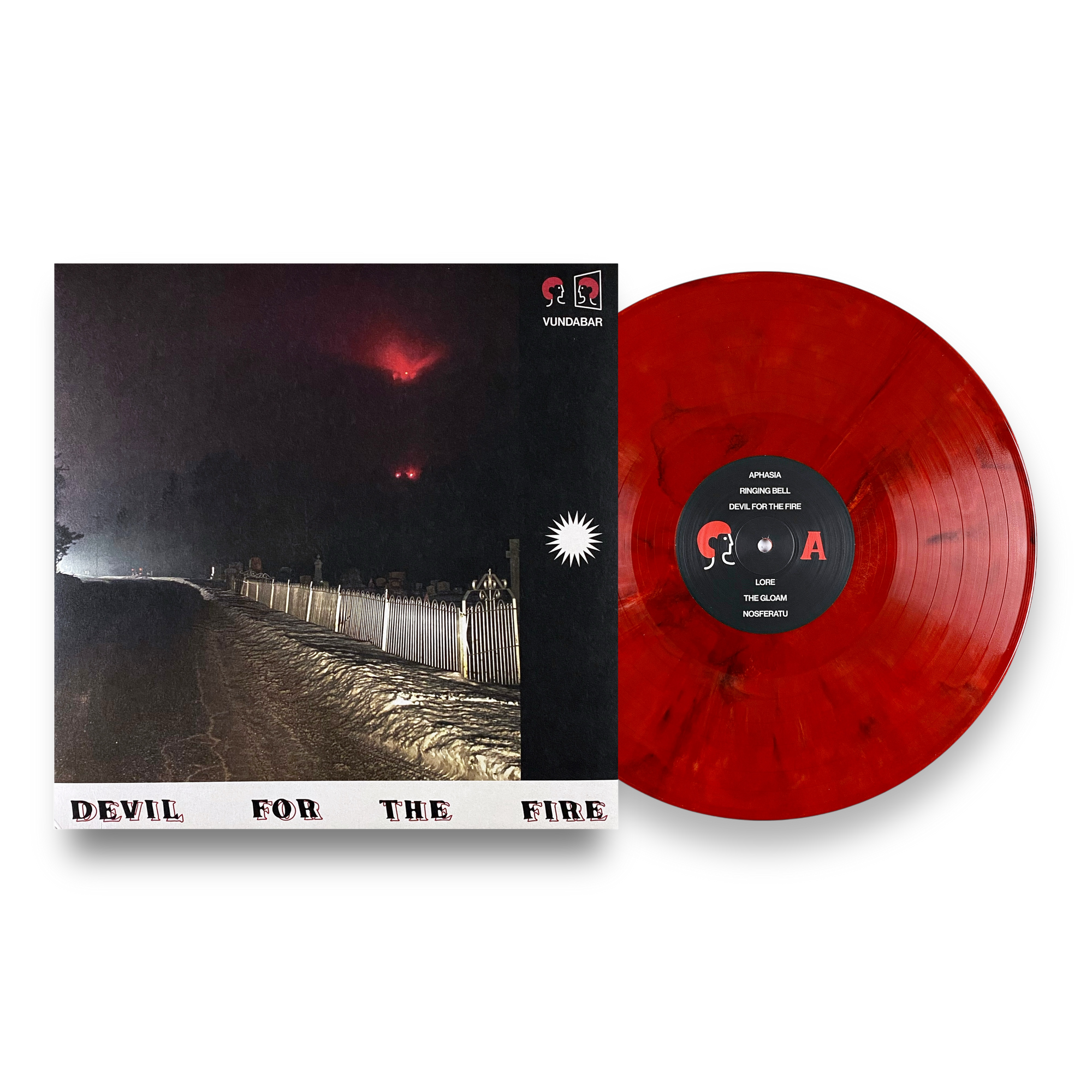 Devil for the Fire Vinyl - Black Cherry