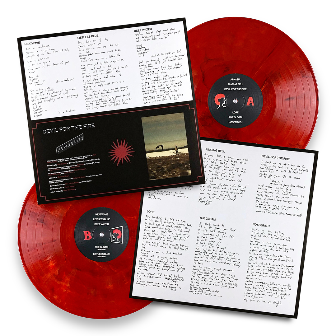 Devil for the Fire Vinyl - Black Cherry